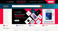 Desktop Screenshot of lazada.vn