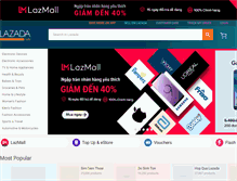 Tablet Screenshot of lazada.vn
